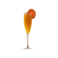 Orange Juice Brunch Sticker by Terrible Herbst