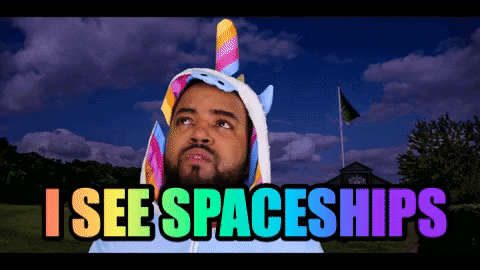 Pop Spaceships GIF by OverTyme Simms