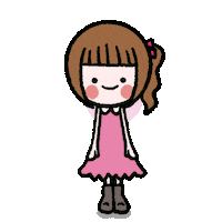 Heart Girl Sticker
