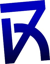 R17design blue designer rodrigo parma Sticker