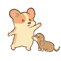 Corgi Sticker