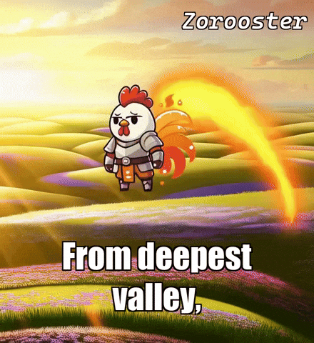 Sun Soaring GIF by Zorooster