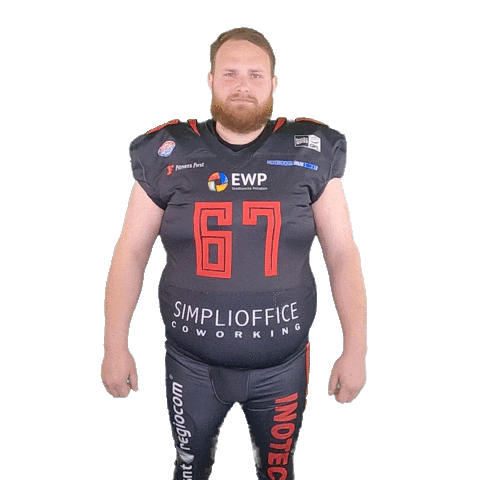 Offensive Line Bobby Sticker by Potsdam Royals