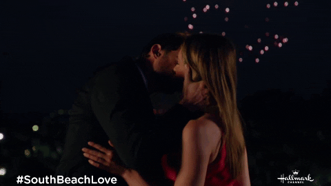Taylor Cole Kiss GIF by Hallmark Channel