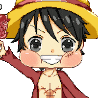 luffy STICKER