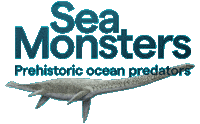 Sea Monsters Water Sticker by Otago Museum