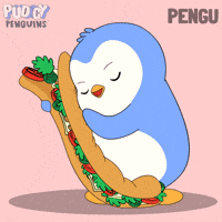 Hungry Penguin GIF by Pudgy Penguins