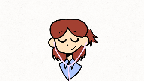 Girl Chilling GIF
