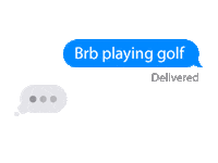 Golf Sticker by Unithree