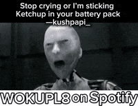 Stop Crying I Robot GIF