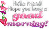good morning STICKER