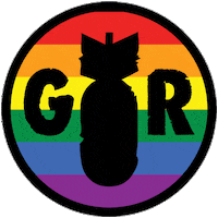 goodriddance punk rock santa cruz rainbow flag good riddance Sticker