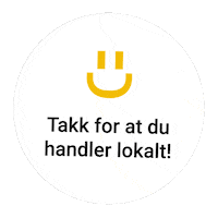 Gul Sticker by Inventumkjeden