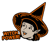 Halloween Power Sticker by Wytchlab