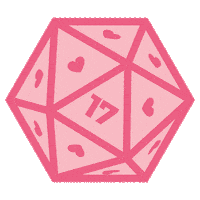 Dice D17 Sticker