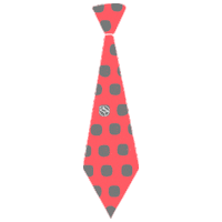TheCrownEstate tie pelican red tie st james Sticker