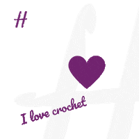 Crochet Love Sticker by HakedNL