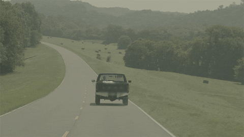 Driving Road Trip GIF by Jon Langston