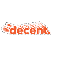 Decentsticker Sticker by decentpackaging