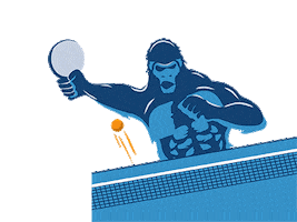 Table Tennis Sticker by Pekma PKN STAN
