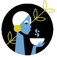 weimannmaclise coffee cafe sabine ballard Sticker
