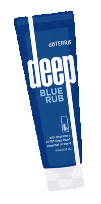 Soothing Deep Blue Sticker by doTERRA Essential Oils
