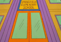 Season 6 School GIF by The Simpsons