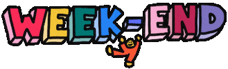 Happy Sunday Week Sticker by Ruppert Tellac