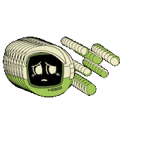 Sad What Did You Do Sticker