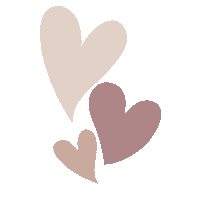 ByMissPluis love pink hearts liefde Sticker