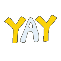 juliahinger yay juhu yaay wuhu Sticker