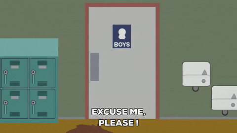 boys bathroom GIF by South Park 