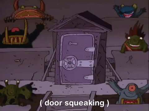 nickrewind giphydvr nicksplat aaahh real monsters giphyarm002 GIF