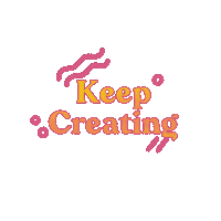 howlcreative abstract create web design keep going Sticker
