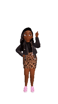 Girl Menininha Sticker