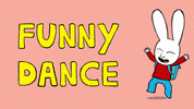 Happy Dance GIF by Simon Super Rabbit