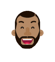 Bbb Barba Sticker by yogomotion