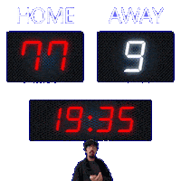 9 Away Sticker