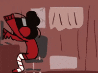 Angry Typing GIF