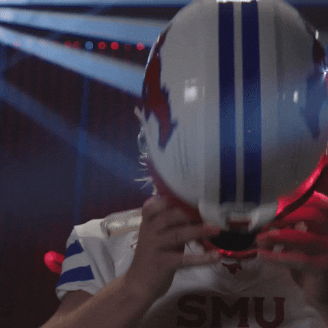 College Football Celebration GIF by SMU Football