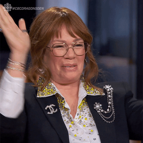 Dragons Den Party GIF by CBC