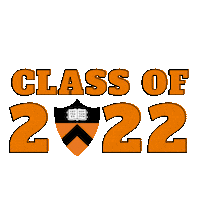 Class Of 2022 Sticker by Princeton University