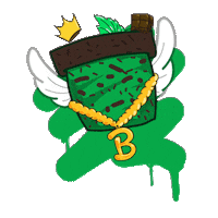 Hiphop Crown Sticker