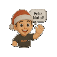 LisboaCar natal feliz natal mecanico lisboa car Sticker