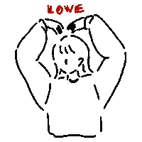 Luv Love Sticker