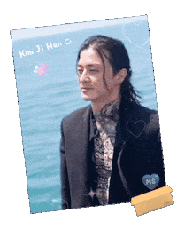 Long Hair Man Sticker