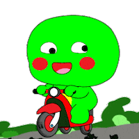 Naik Motor Sticker