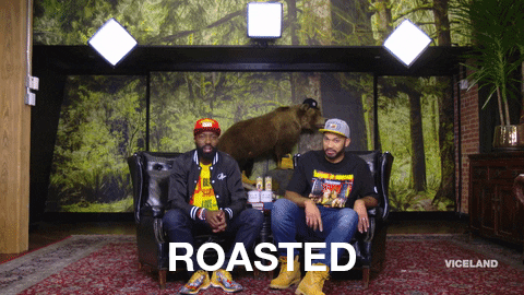 desusandmero giphyupload reactions desus and mero roast GIF