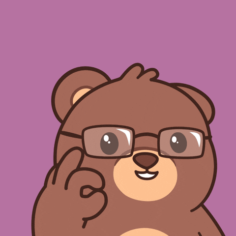 Happy Teddy Bear GIF by BEARISH