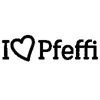 pfeffi_original love heart party liebe Sticker